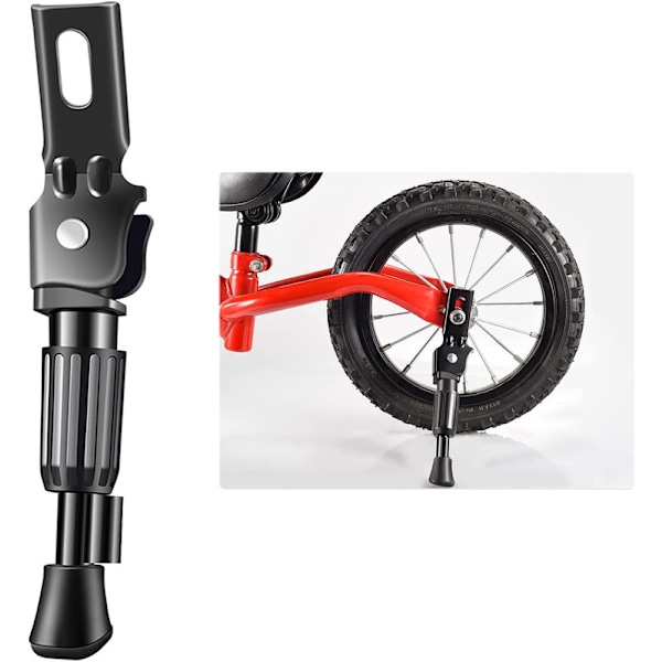##/14 Tums Cykelstöd Barn Aluminium Cykelstöd Universal Cykelställ Enkelsidig Cykelstöd för Barncykel##/