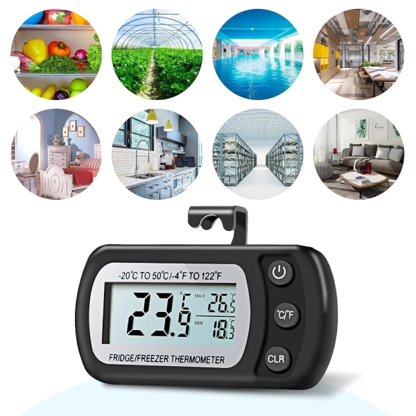 Frigidaire Digitalt Termometer for Kjøleskap og Fryser Temperatur