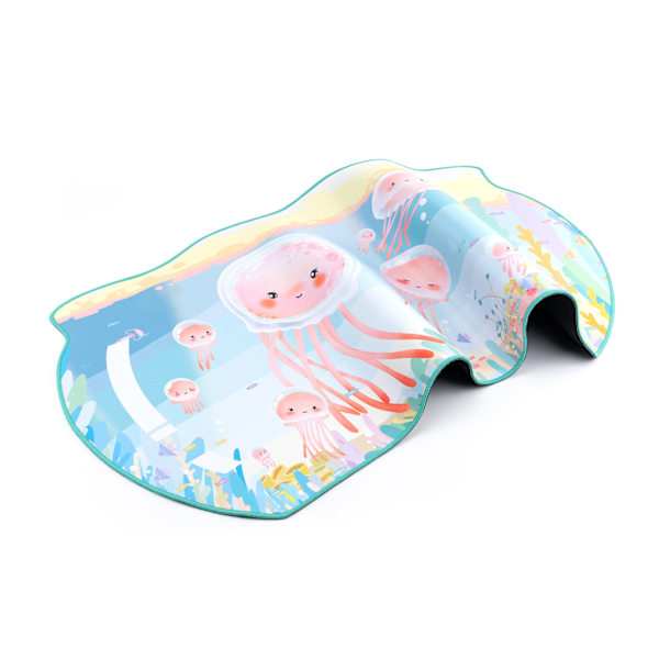 Stor musmatta med maneter, 78,5×40 cm
