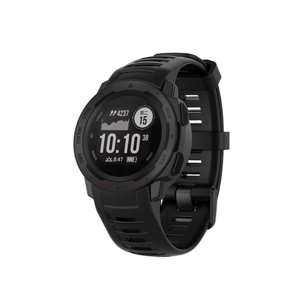 För Garmin Instinct/Instinct Tide/Tactical Silicone Watch Ba