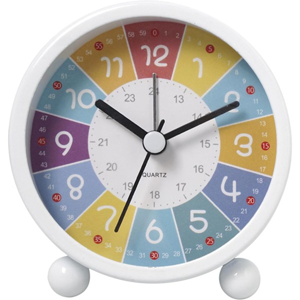 Vækkeur til soveværelset 24 timers display Tidspædagogisk ur