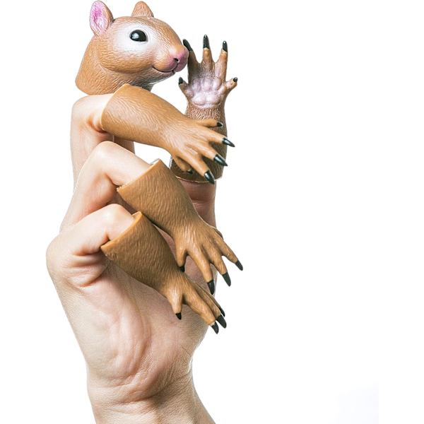 Ekorre Handdocka Ekorre Fantasifulla Leksaker Fingerdocka Rekvisita Anima