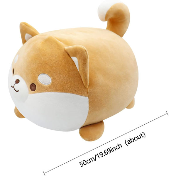 19,6 tuuman tyynytäyteinen eläintyyny, plushi Corgi-tyyny