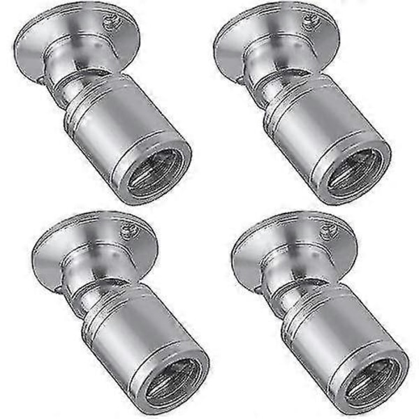4 mini loftspots udstillingsbelysning spots 1W varm hvid 3000K mini spotlight
