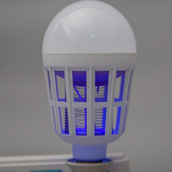 Inomhus- och utomhus 2-i-1 elektronisk UV-insektsfälla, LED-lampa