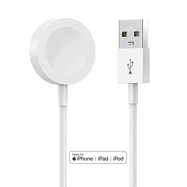 Apple Watch Oplader [Apple MFI Certificering] Hurtig Trådløs Magnetisk