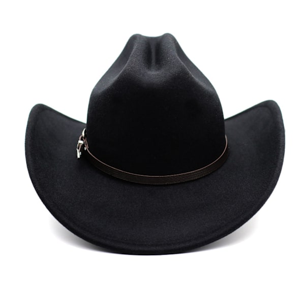 Cowboy høj hat med stor skygge