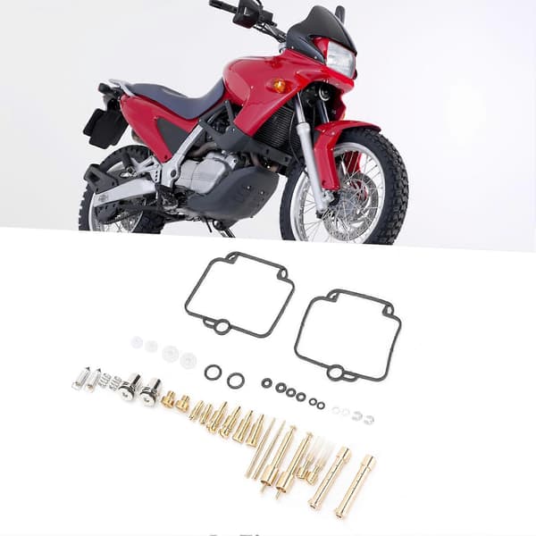 2 Sæt Karburator Reparationssæt Karburator Renoveringssæt Udskiftning til Suzuki GS500E/DR250S/DR350S