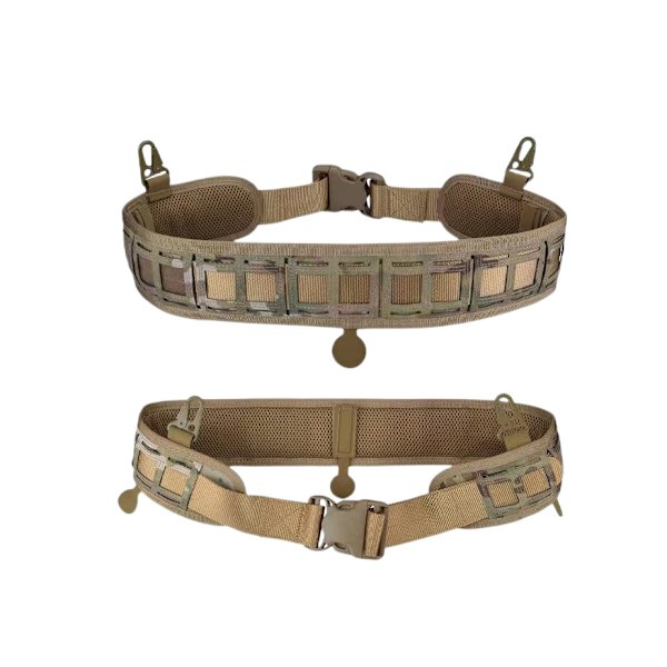 Taktiskt Justerbart Stridsbälte Vadderat Molle Stridsbälte Molle Stridbälten 1000D Högdensitets Nylon