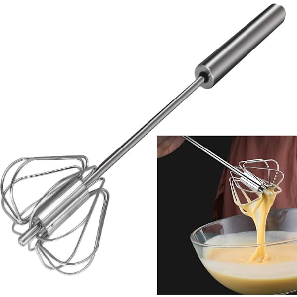 Ægpisker, Hånddrevet Piskerblender, Rustfrit Stål Ægpisker