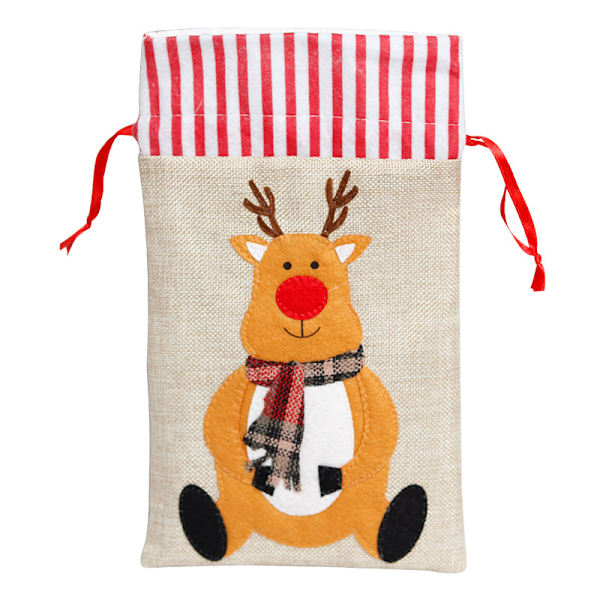 ##/3 x Små Juleposer (18x30CM) - Julegaveposer med Træk snor##/