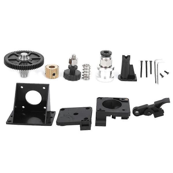 Extruder Kompletta Kit Fjärrmatning 3D-skrivartillbehör med skiftnyckel utan motor