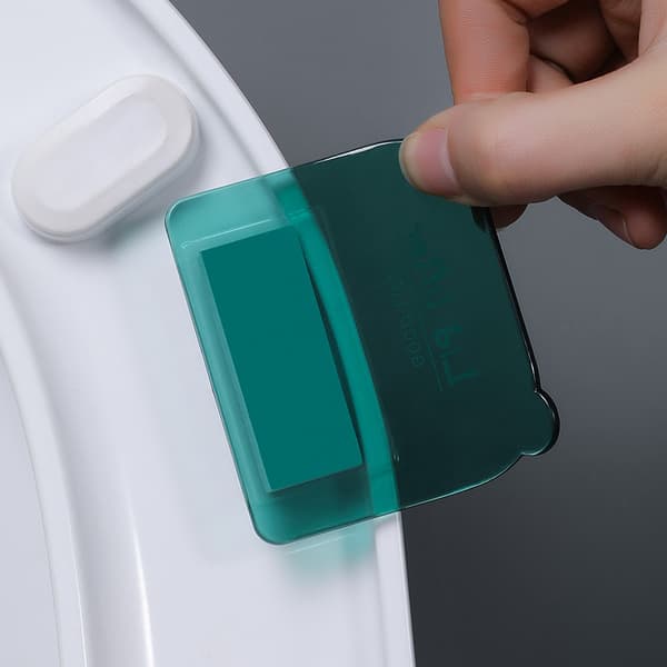 ##/2-pack Enkel Toalettlyftare ×2 färger, silikonlocklyftare, ingen d##/