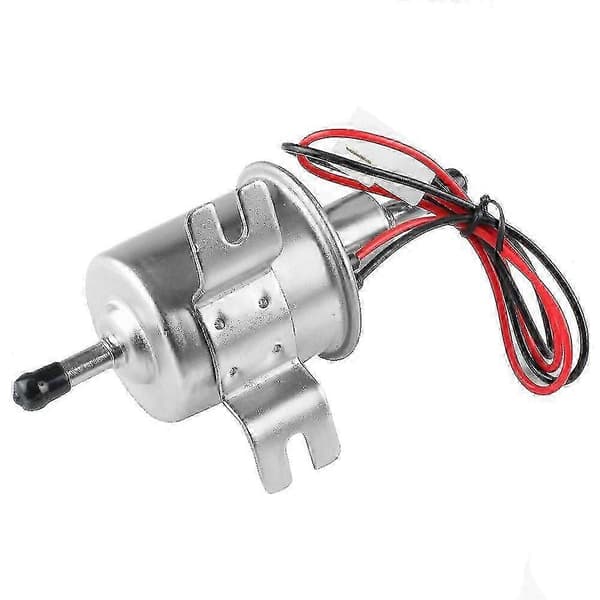 Universell 12V HEP-02A Bränsleöverföringspump Inline Elektrisk Lågtrycksbränslepump Gasbränslepump
