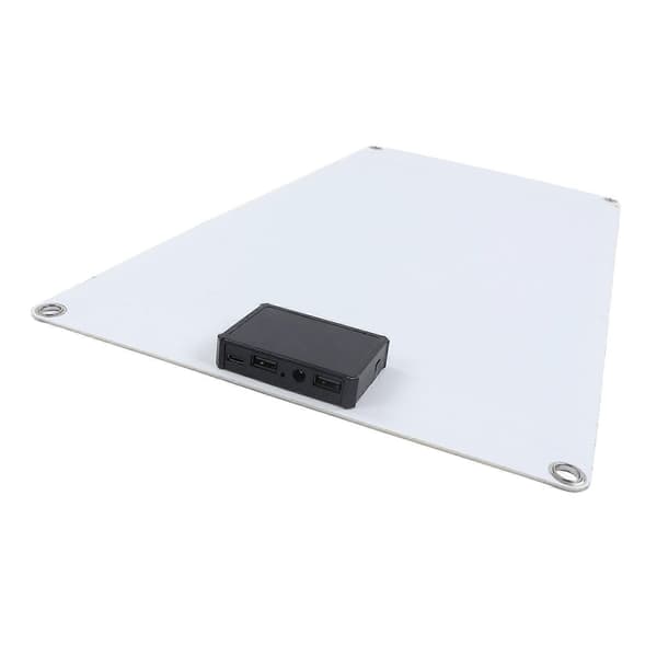 250W Monokristallin Solpanel Kit med 10A Laddningsregulator Dubbla USB-portar för Husbil Bil Båt Batteriladdning