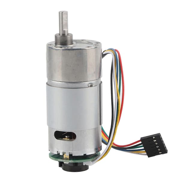 Stor Torsjonsgirmotor med Encoder 12/24V Effekt Reduksjonsmotor (12V 200 RPM)