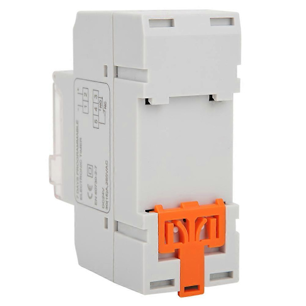 DC 24V 30A Ugentlig 12/24 timers timer kontakt LCD On Off kontrol Programmerbart tidsrelæ