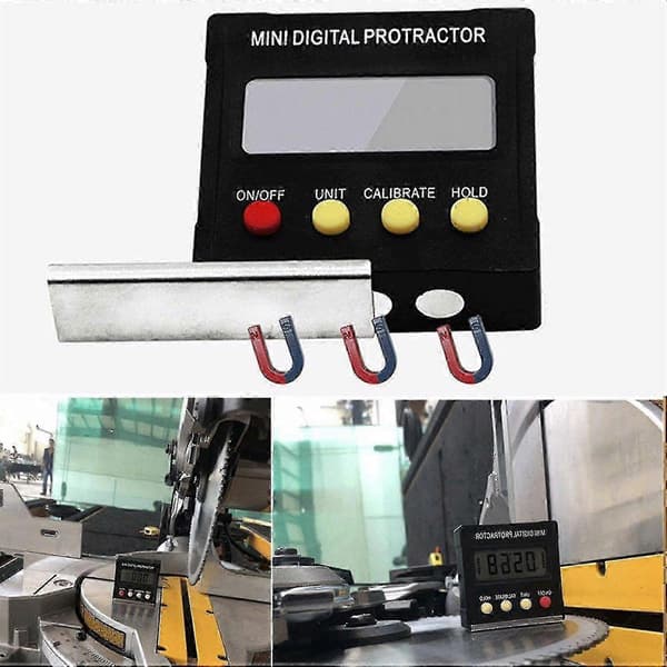 360 graders mini digital vinkelmåler inklinometer elektronisk vater magnetisk
