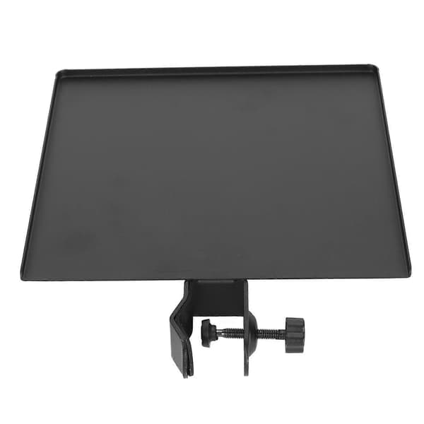 Lydkortbakke Universal Metal Mikrofonstativbakke til Scene Live Streaming Optagelse 22x20cm / 8.7x7.9in