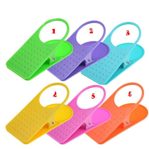##/6 st. Clip-kopphållare för bord, kaffekopp, vattenkopp, universell kaffekopp, fat, design för hem eller kontor##/