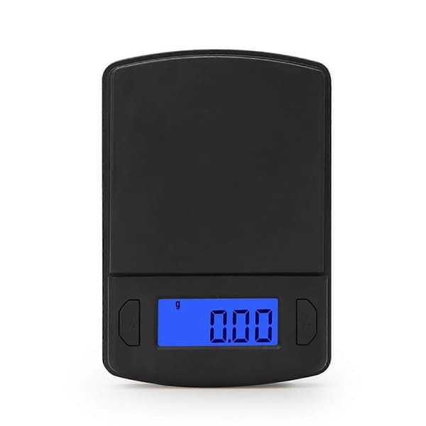 LCD Precisionsmätverktyg Elektronisk Köksvåg Fickvåg för Smycken 500g-0.01g*