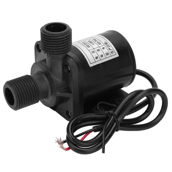Mini DC Cirkulationspump Borstlös IP68 1320L/H Vatten Hydrauliska Verktyg ZCT40 DC24V