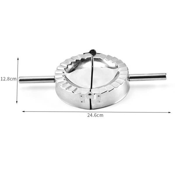 ##/Raviolimuotti 1 Pierogi-liukastin jne. ruostumattomasta teräksestä Ruostumaton teräs hopea ##/