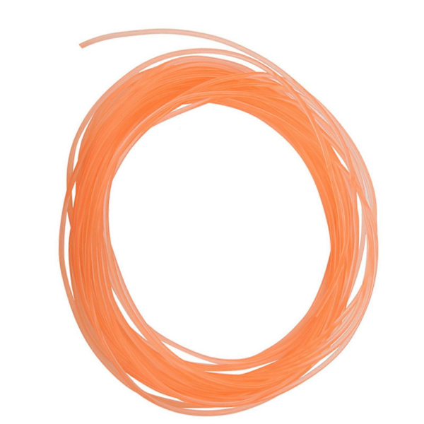 Orange Glat PU Polyurethan Rundrem til Drivtransmission (2mm*10m)