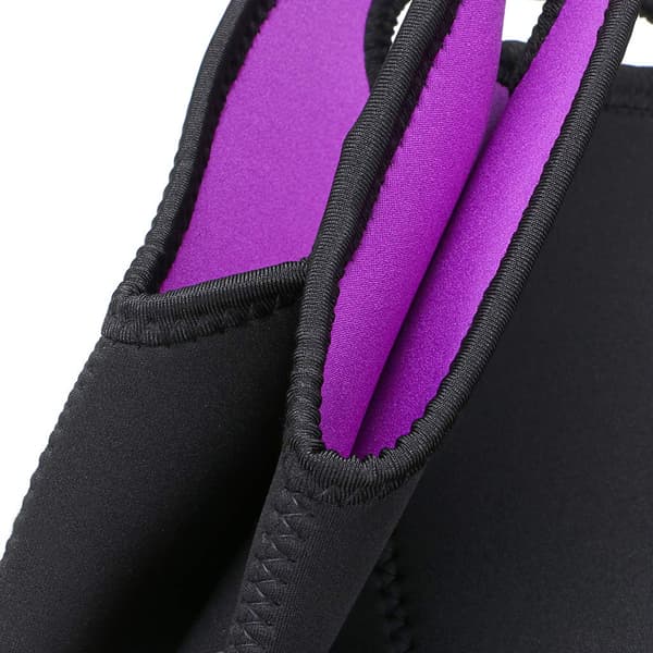 Violetti olutkylmälaukku, olutpulloteline