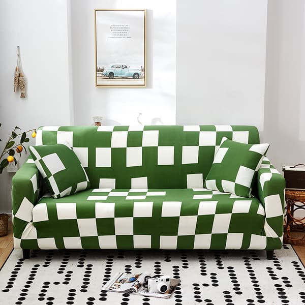 Sofa Trekk 2-seters 140-180cm Sofa Trekk med Armlene Moderne Uni