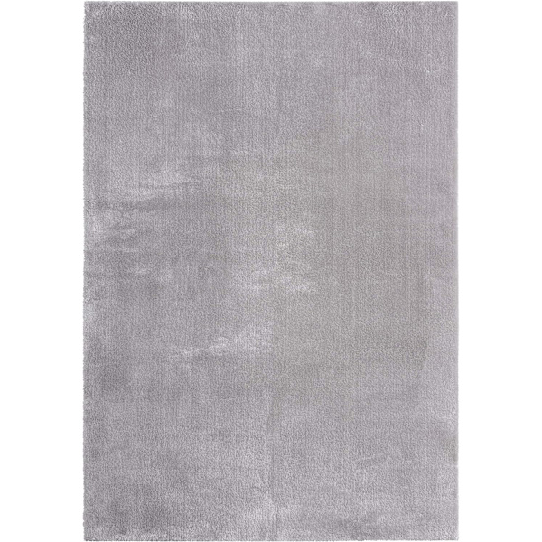 Grå, avslappnad modern kort lugg mjuk matta, 80 x 160 cm Halksäker Bott