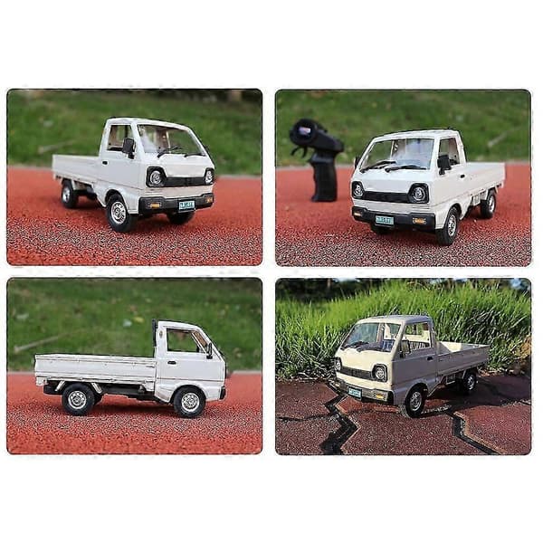 D12 Mini 1/16 2WD RC Bil Simuleringsdrift Klatre Lastebil LED Lys På Vei 130 Motor Passer D12 for Leker