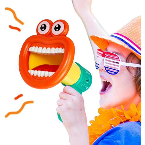 Stemmeskifter legetøj, sjov forstærker stemmeskifter, øjne