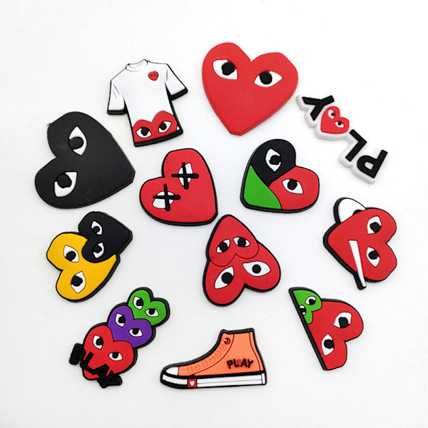 Skocharms 12 stk. Modetrend-serie 3D-hul sko