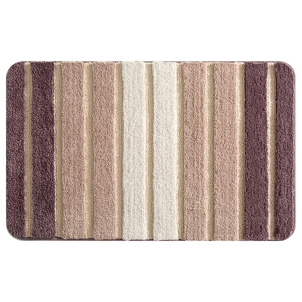 Blå 40 x 60 cm Halksäker Badmatta, Extra Mjuk Badrumsmatta, Maskintvättbar