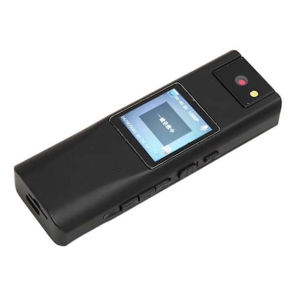 Ryggklips Videoopptaker 1080P Bevegelsesdeteksjon Loop-opptaksfunksjon Bærbart Mini Opptakskamera