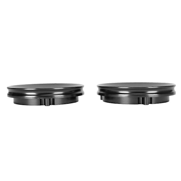 1 par 1/4 tomme NAB Hub optisk akseladapter aluminium poleret base spole til spole båndåbner til Studer ReVox til DENON sort