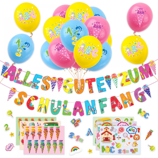 #Balloons Pieces Retro Party Balloon School Åpning#