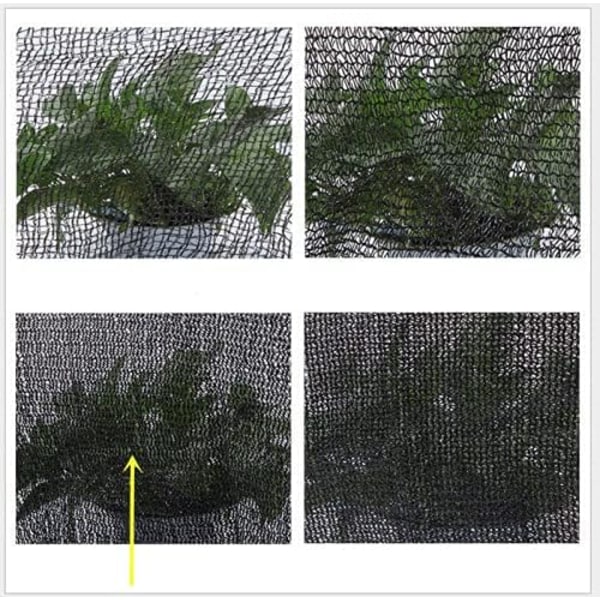 50% Pimennysverho Kangas Auringonsuojaverkko Kasveille Kasvihuoneen Katteeksi