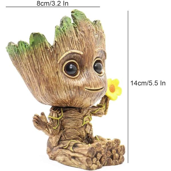 Guardians of the Galaxy penholder, skrivebordsdekoration, blomsterpotte m