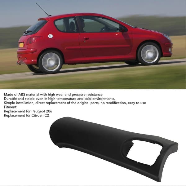 Køretøjs Interiør Instrumentbræt Trim 822673 Instrumentpanel Trim Erstatning til Peugeot 206