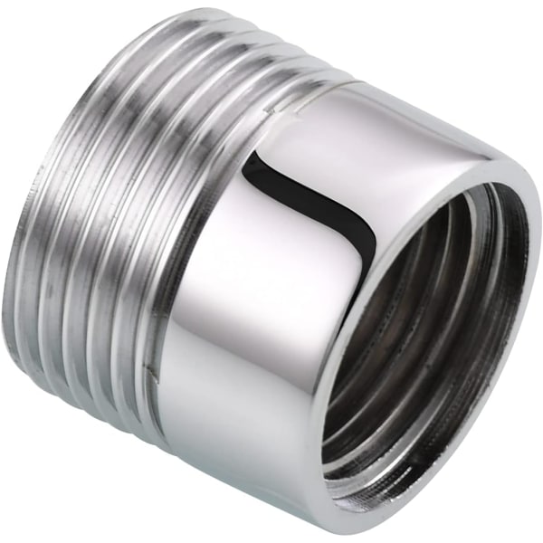 Messing hageslangekobling - 1/2\" IG til 3/4\" AG gjengeadapter -