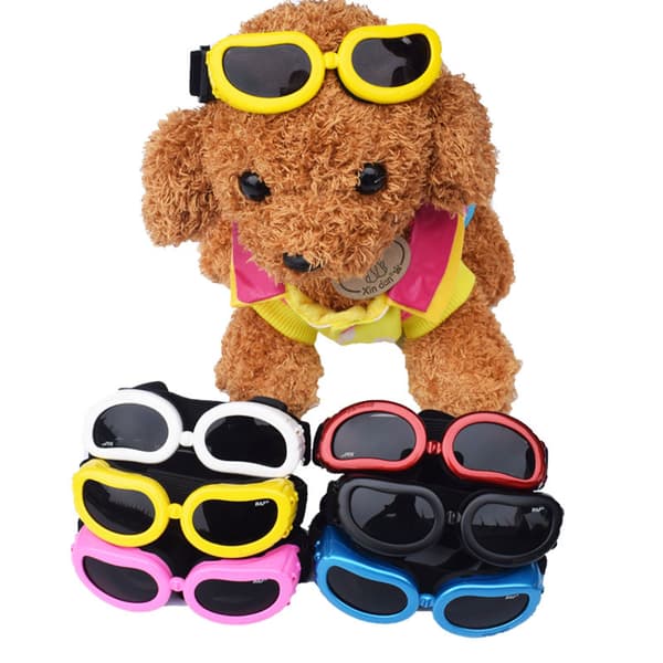 ##/Hundglasögon Djur Solglasögon Vikbara Hundglasögon UV-skydd Solglasögon##/
