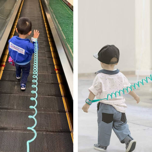 Babysele för promenader, 2 st Anti-förlust säkerhetsarmband