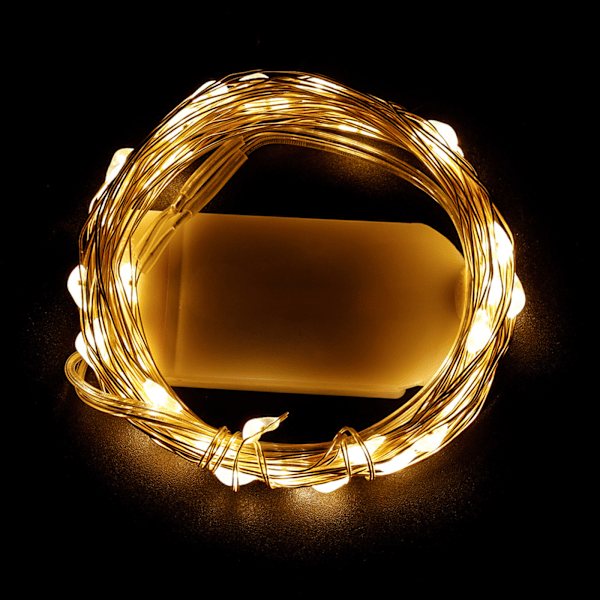 ##/LED-lysstreng 10M100Led LED-lysstreng kobbertråd julepynt##/