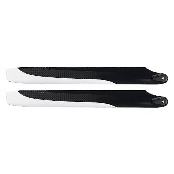 1 par PUDU 230mm Kolfiber Huvudrotor Blad Propeller För RC Helikopter