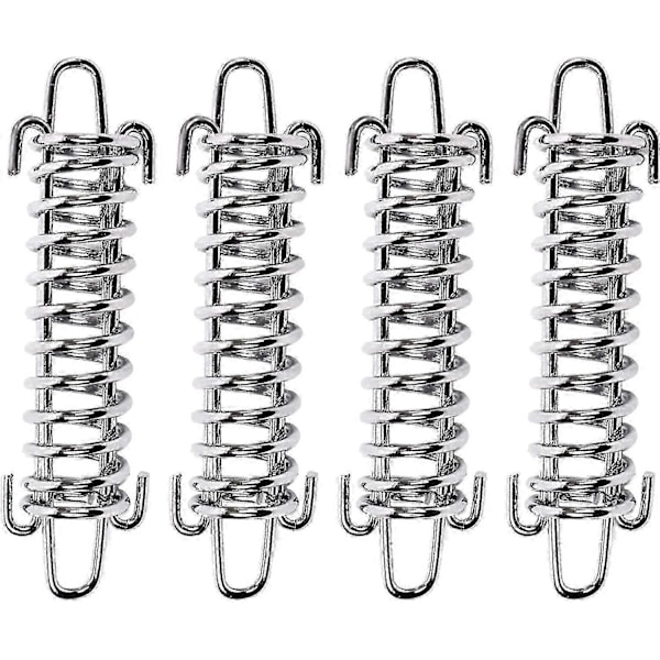 4 stycken tältfjäderspännen Stålspänne Markis Tält Tungt Rep Tält Rep Spänne Fästkit Trädgård Segel Spännare Resa Tält Tillbehör
