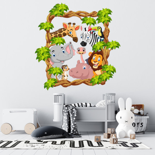 Animal Wall Stickers Wall Stickers Mural Decals for Bedroom Livin