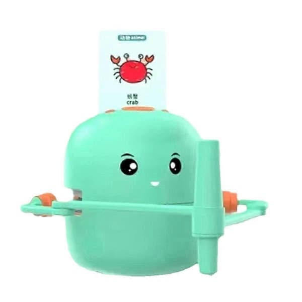 Interaktiv Pedagogisk Ritrobot Lärleksak med 100 Kort Tidiga Pedagogiska Leksaker för Flicka