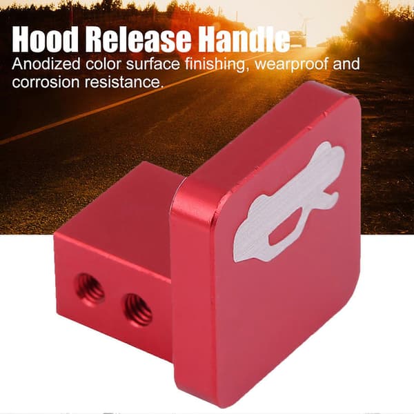 Reparationssats för huvlåsspaköppnare för Civic CRV Element Ridgeline (Röd)